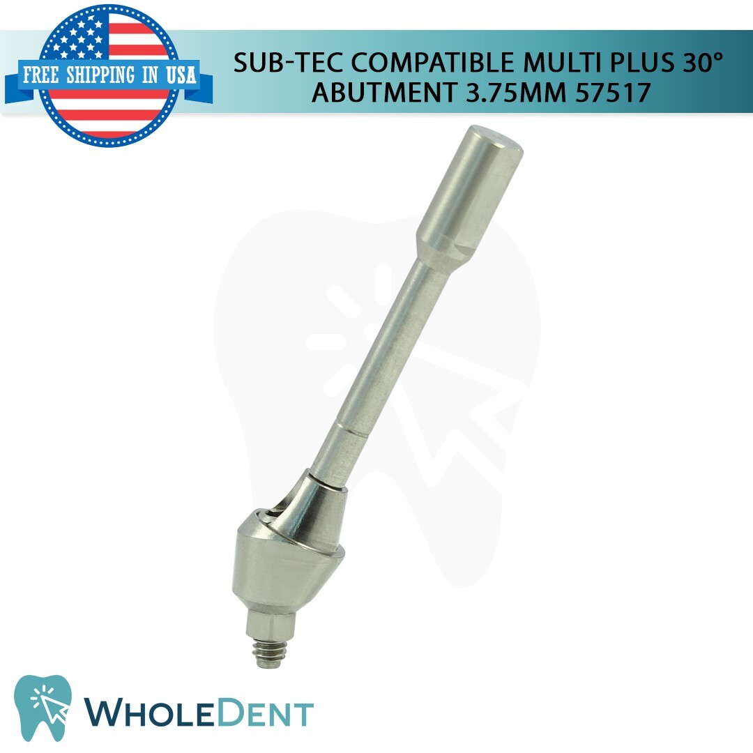 1x Dental Titanium Angulated 30° Multi Unit Prosthetic BEGO® Compatible 57517