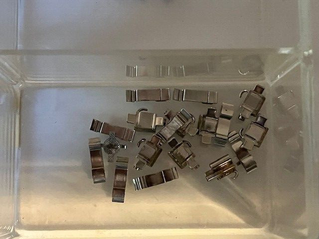 Orthodontic Weldable attachments assorted (box 2)