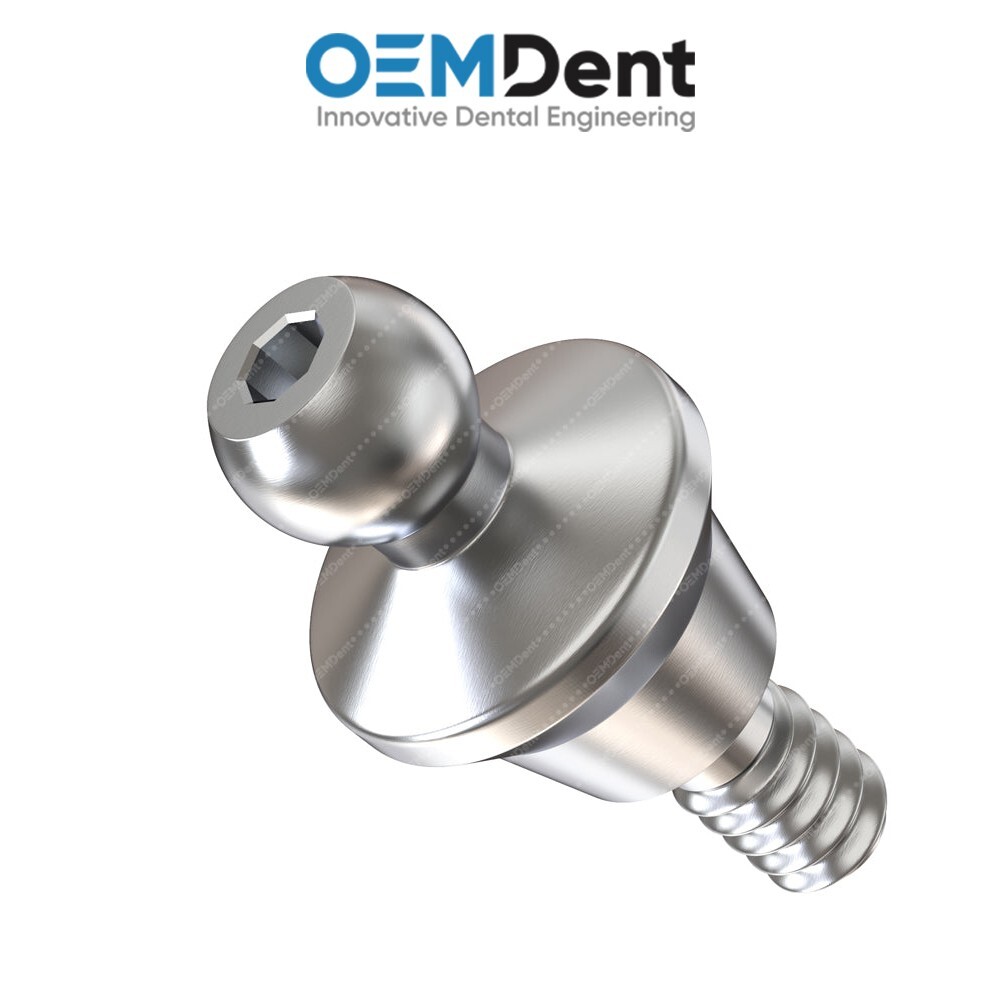 Straight Ball Attachment Standard NP Set Nobel Active® Compatible Conical Dental