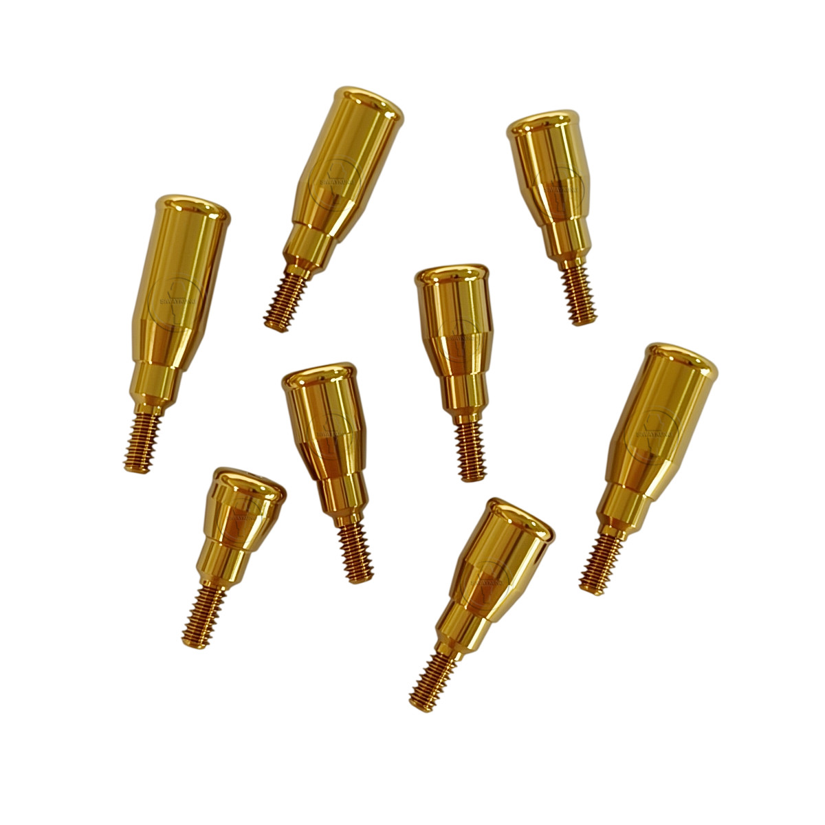 Locator abutment Male caps kit fit to Megagen Blue Diamond RC GH1-6