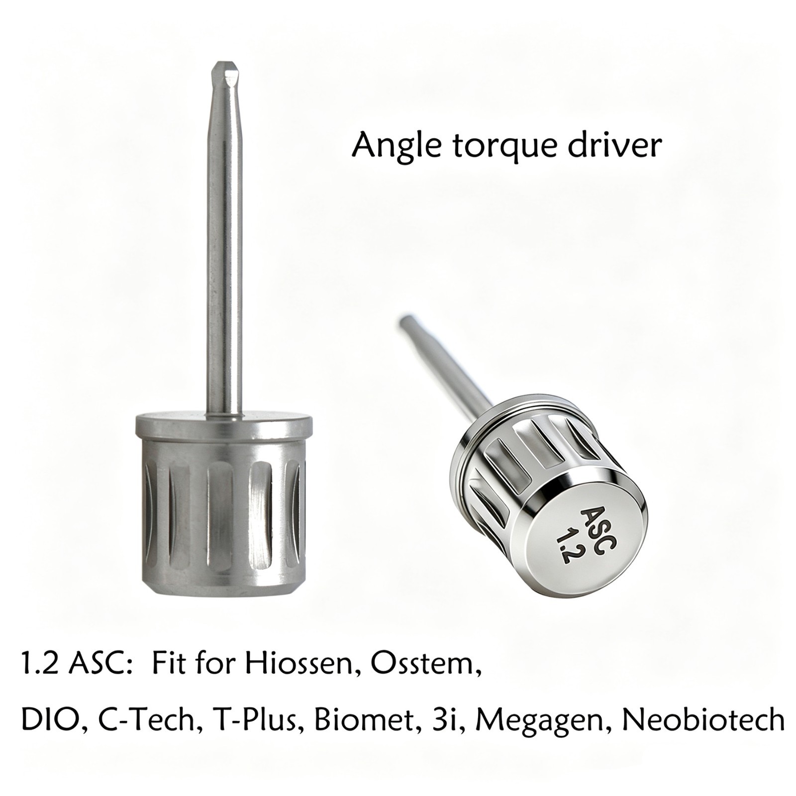 US Implant ASC Driver Screwdriver Angulated Screw Channel 1.2 Fit Hiossen Osstem