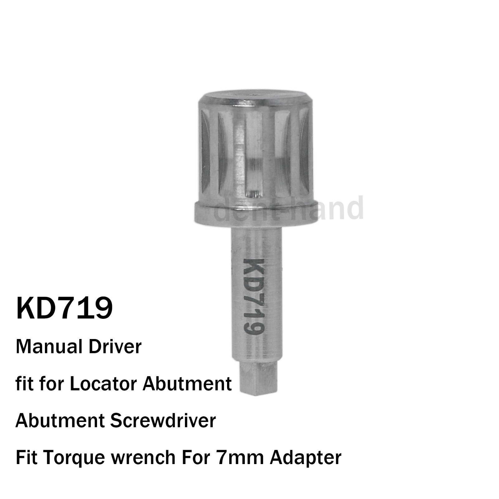 Implant Abutment Screwdriver KD719 Manual Driver Torque wrench 7mm for Osstem