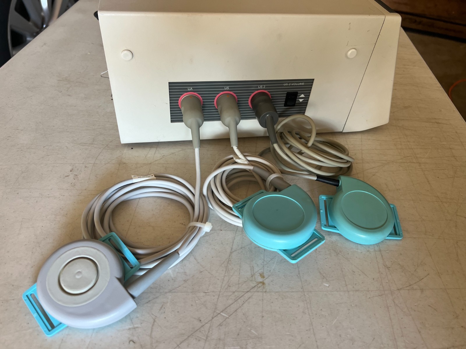 GE Corometrics 150 Fetal Monitor w/ Cables