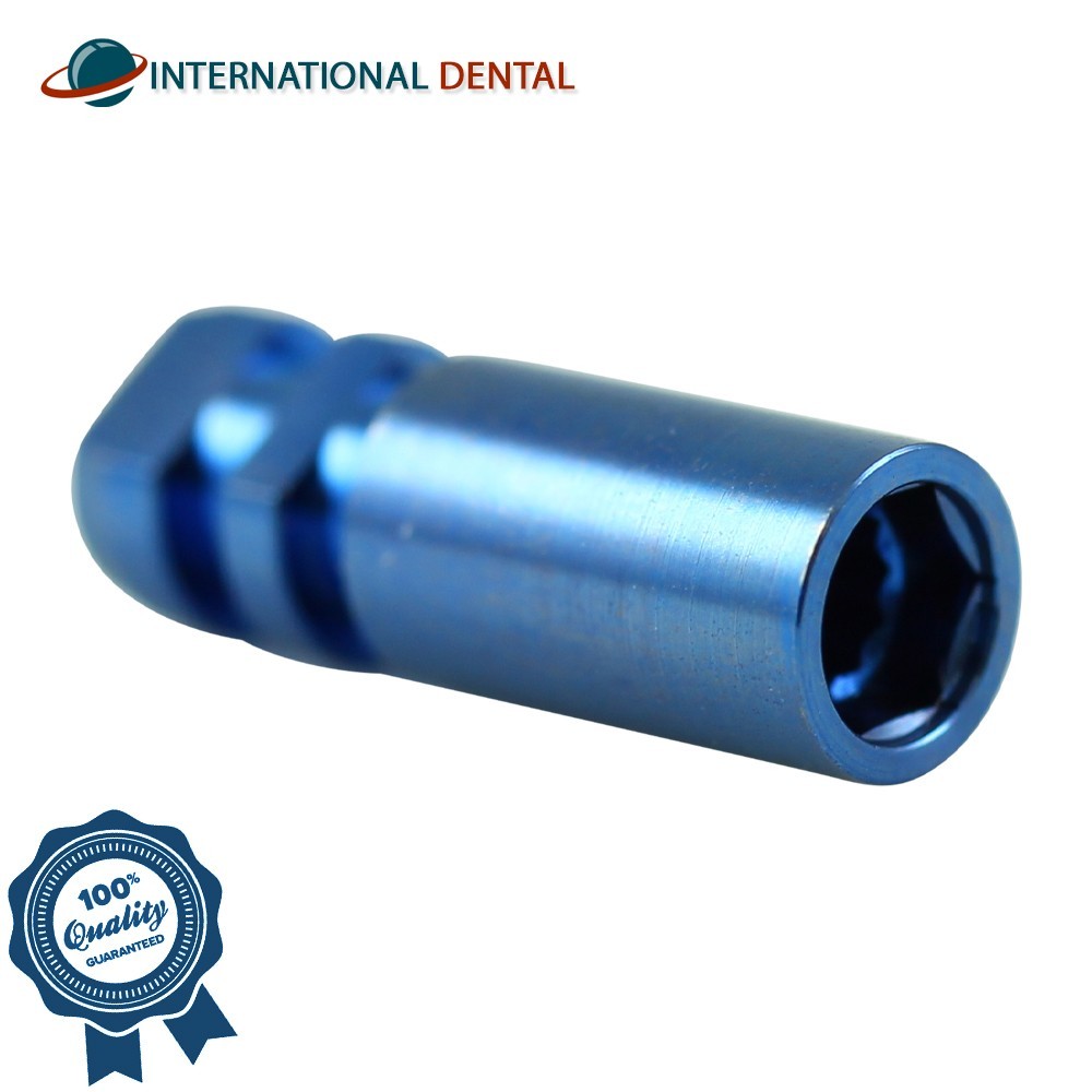 5 Dental Lab Fixture Titanium Analog Compatible With 3i Bi0met Certain Ø4.1mm