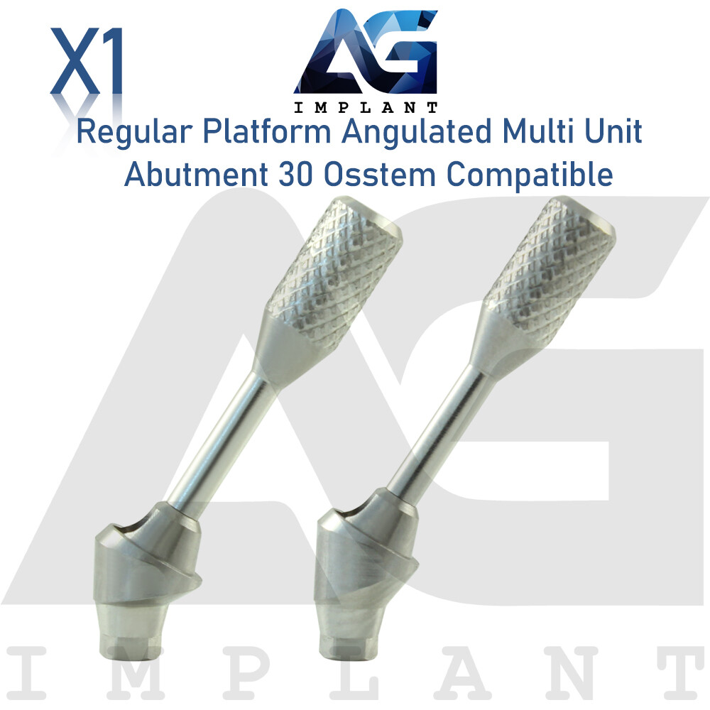 Angled Multi Unit 30° Titanium Fit Regular Platform Prosthetic Osstem® TS Hex