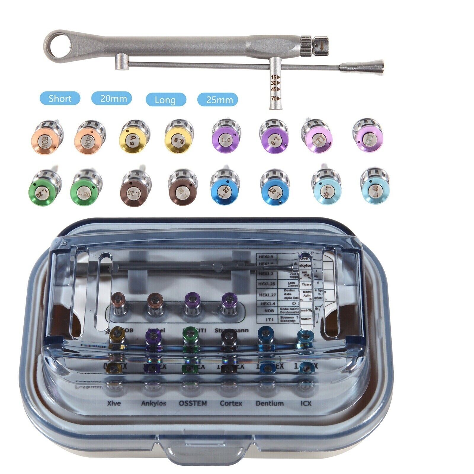 Universal Implant Instrument Prosthetic Restoration Hand Driver SD Instruments