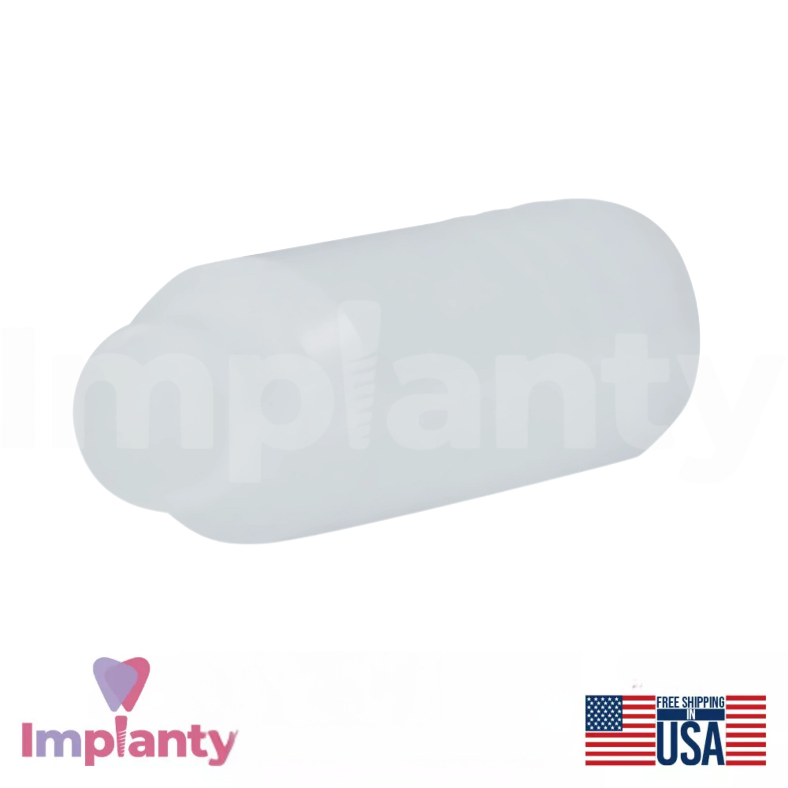 10 GDT Rotational Plastic Castable Prosthetic Slim Int Hex 2.0mm With Screw