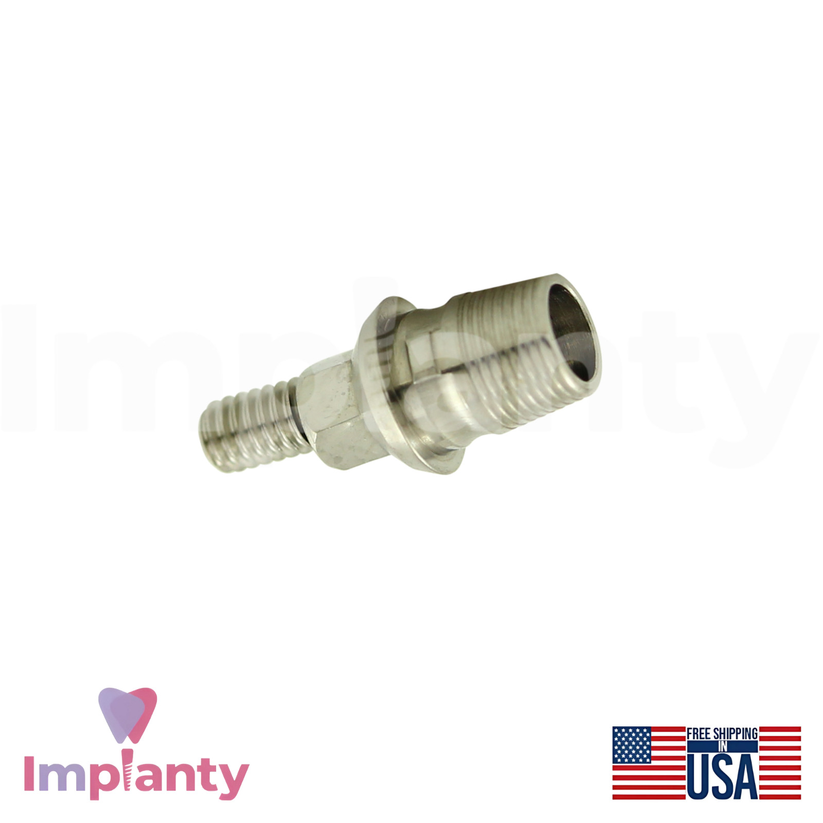 10x MIS® Compatible Anti-Rotation Ti-Base NP Ø4.2mm Int Hex 2.10mm Connection