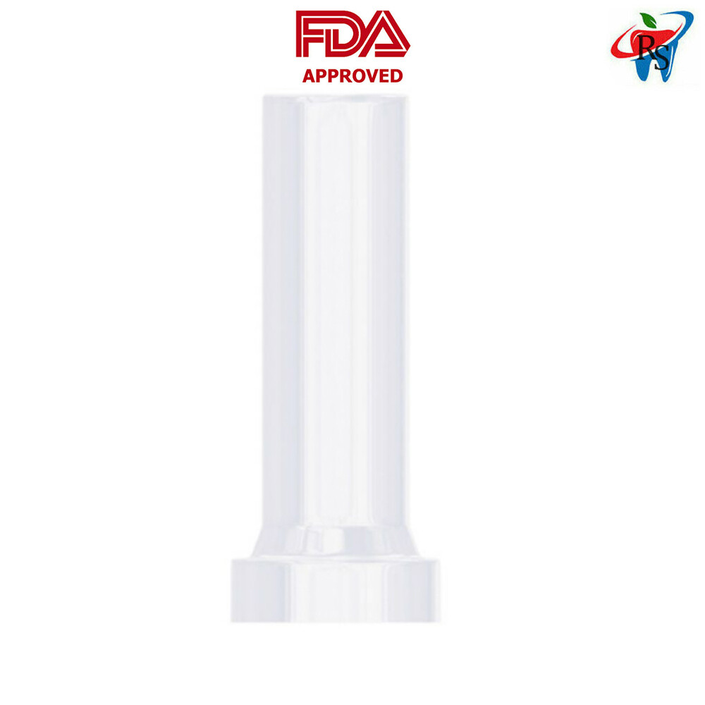 5x Set Dental Plastic Sleeve + Straight Multi-Unit 1.6 Standard Int Hex 2.42mm