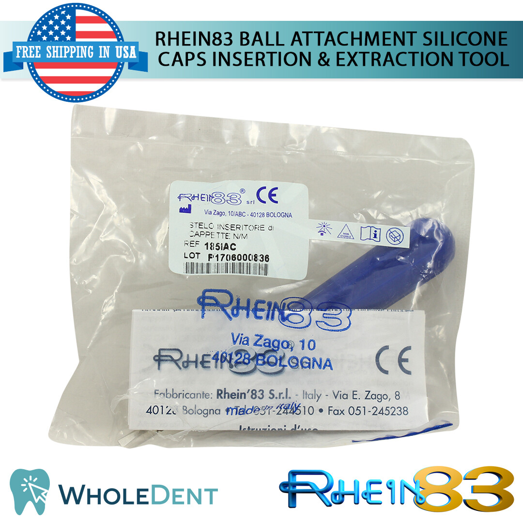 Rhein83 Ball Attachment Retention Micro/Normal Silicone Cap Insertion/Extraction