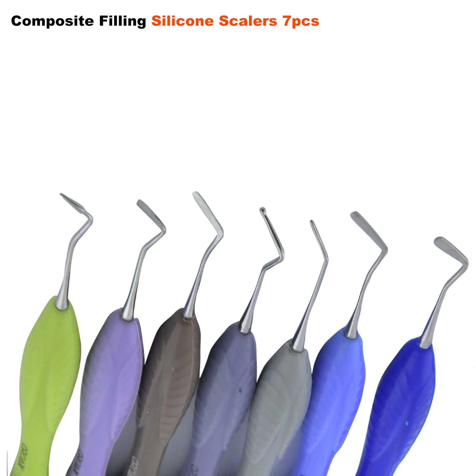 13Pcs Dental Composite Filling Instruments Setup – Silicone Ergonomic Handles