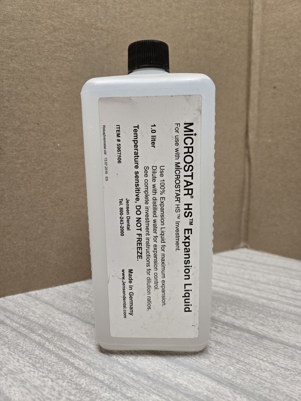 Microstar HS Expansion Liquid For Investments- 1L Bottle- (5967506)