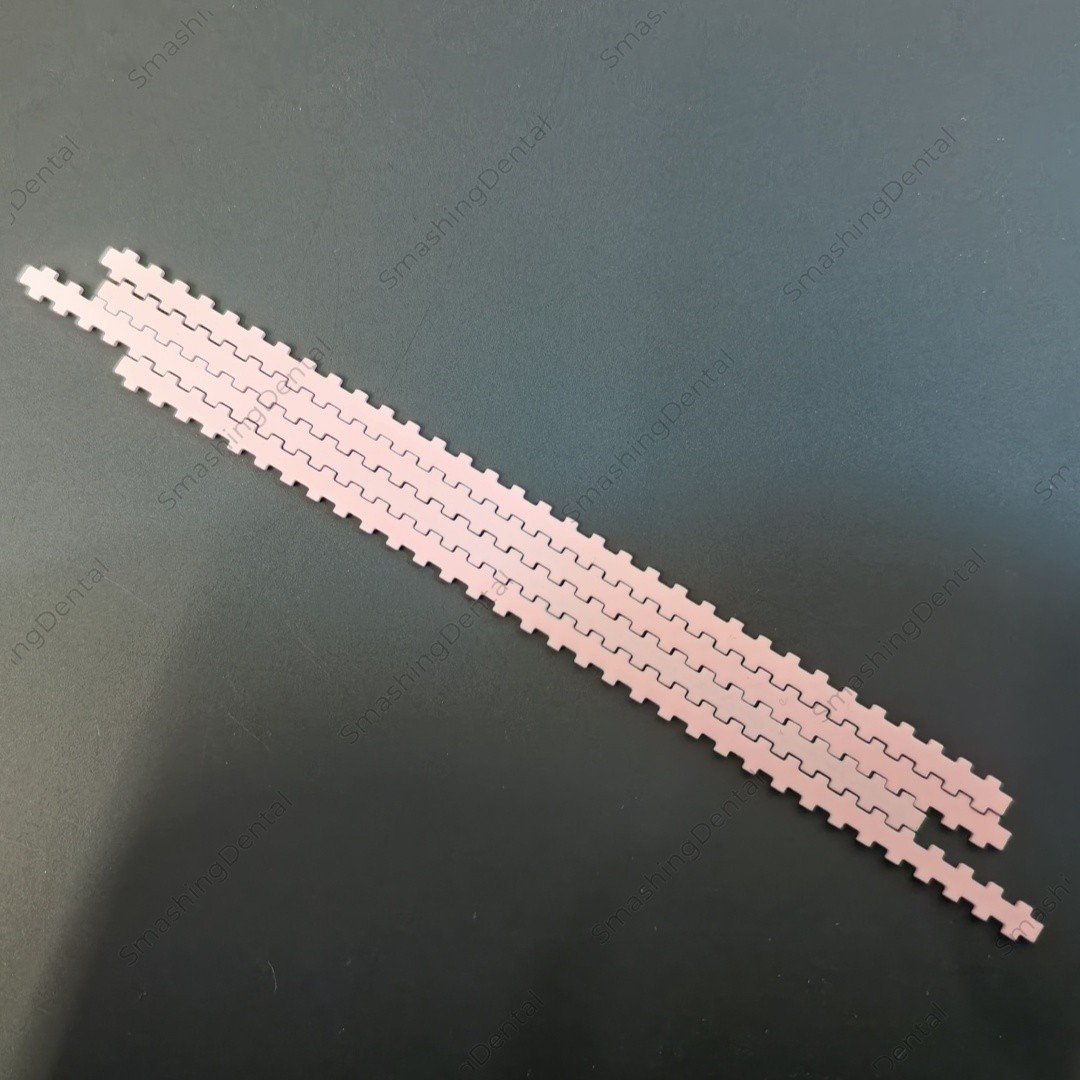 Dental Pink Im plant Connector Titanium Wire Overdenture MU Wires Strengthener