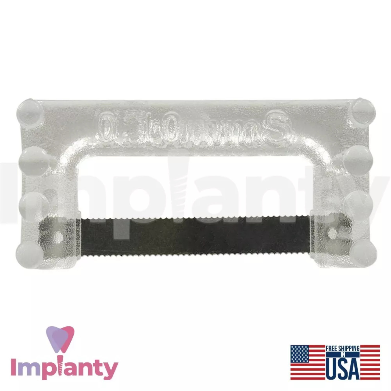 Opener Clear IPR Plus Strips Set Medium Fine Stainless Steel Diamond Coating