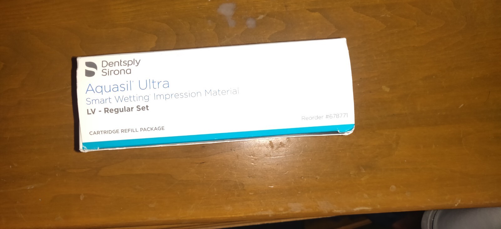 Lot: Dentsply Sirona Aquasil PVS Regular/Rigid, Futar Regisil D Fast/Integrity 