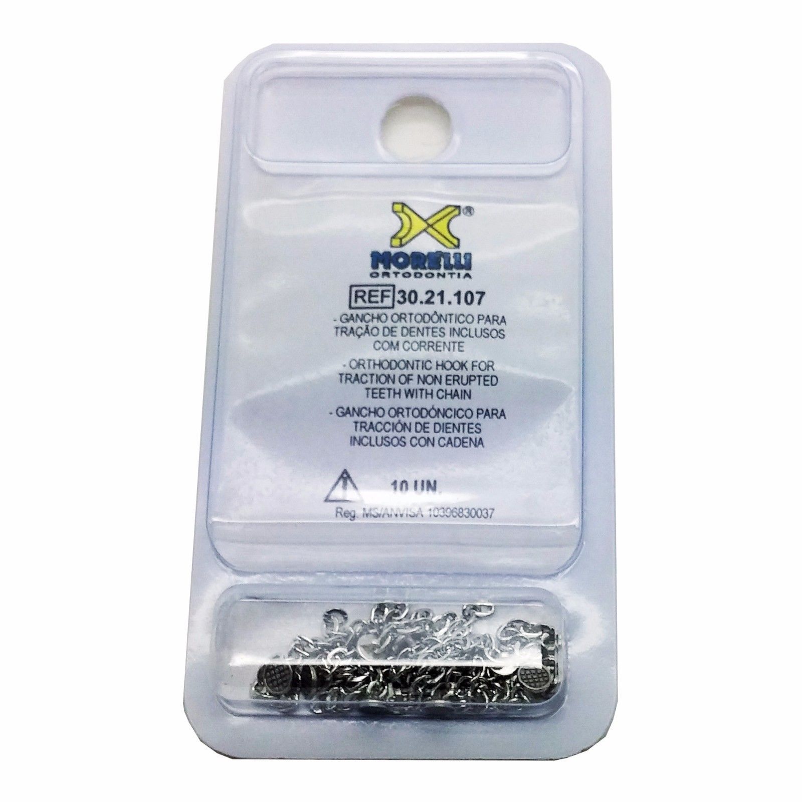 10pcs Dental Orthodontic Traction Chain Buttons for Erupted Teeth