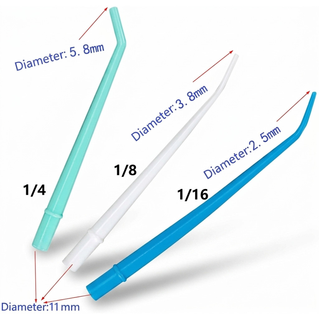 Surgical Aspirator Tips Dental Aspirating Suction Tips (Choose Size & Qty)