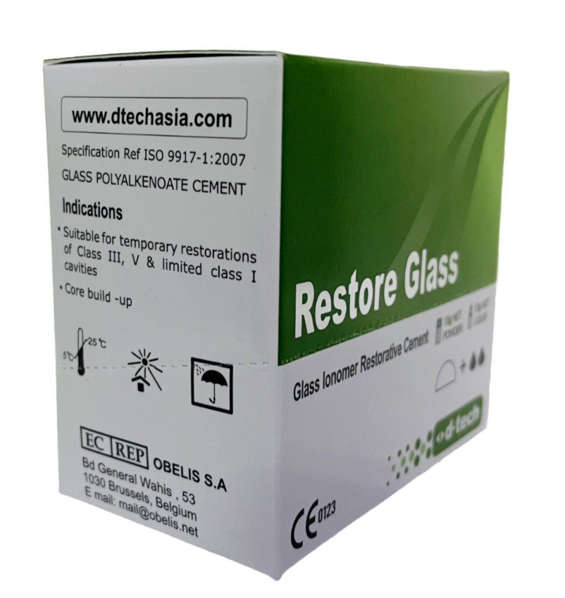 D Tech Restore Glass Ionomer Restorative Dental Cement Fast Ship