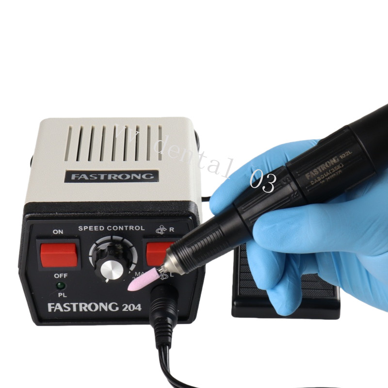 Portable Dental Micromotor Strong Micro Motor Handpiece 50/60Hz FASTRONG 204