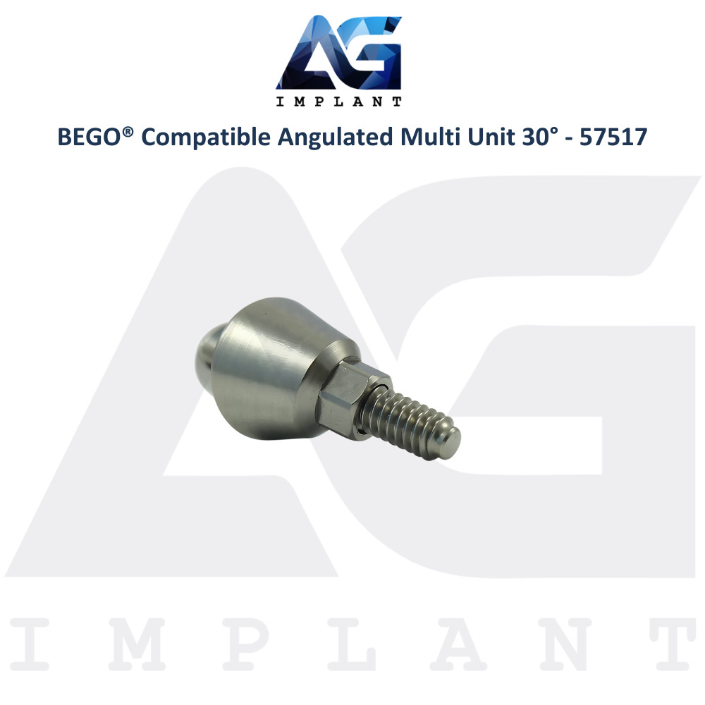 10 Angulated Multi Unit 30° Prosthetic Compatible with BEGO® – 57517 Dental Lab