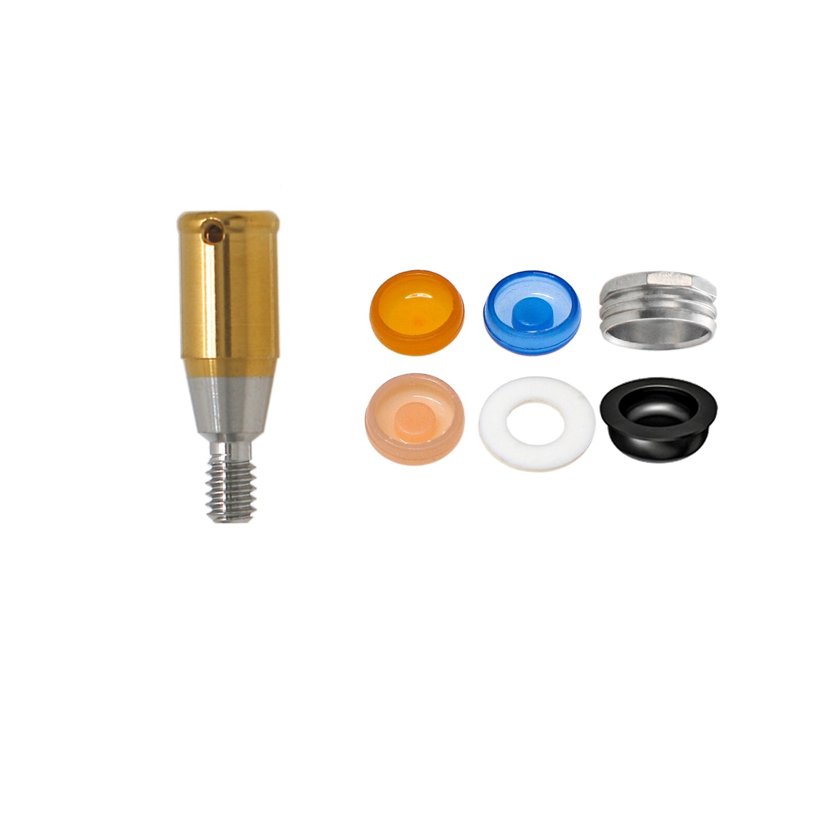 US Hiossen ET III SA Regular Implants Fits Locator Abutment & Male Cap Inserts