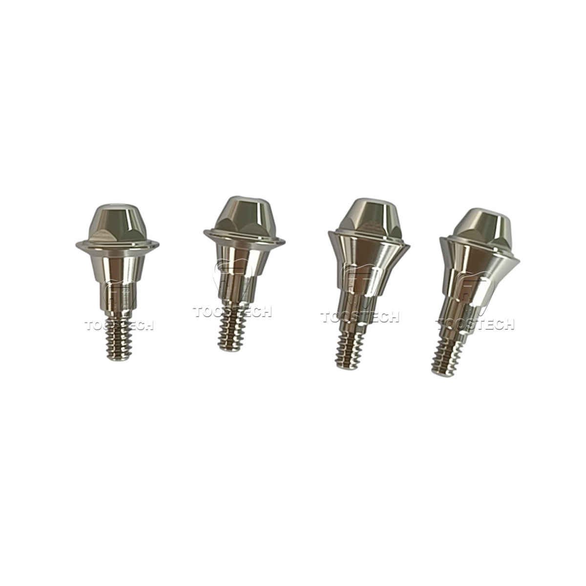 10pcs Multi unit straight abutment Straight MU abutment fits to ICX D4.8 GH1-4mm