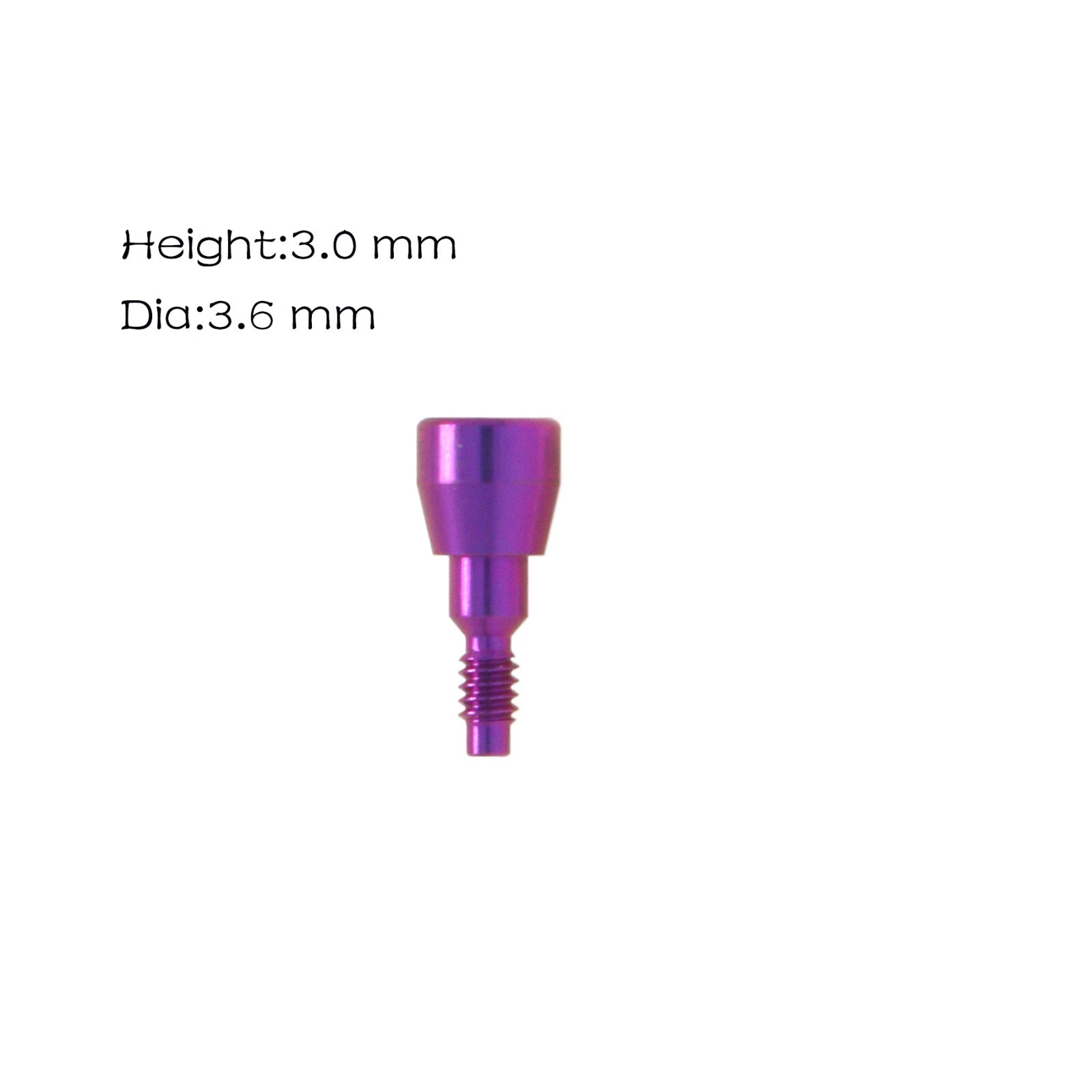 US Nobel Active Nobel Parallel CC Dental Healing Abutment Cap Compatible NP/RP