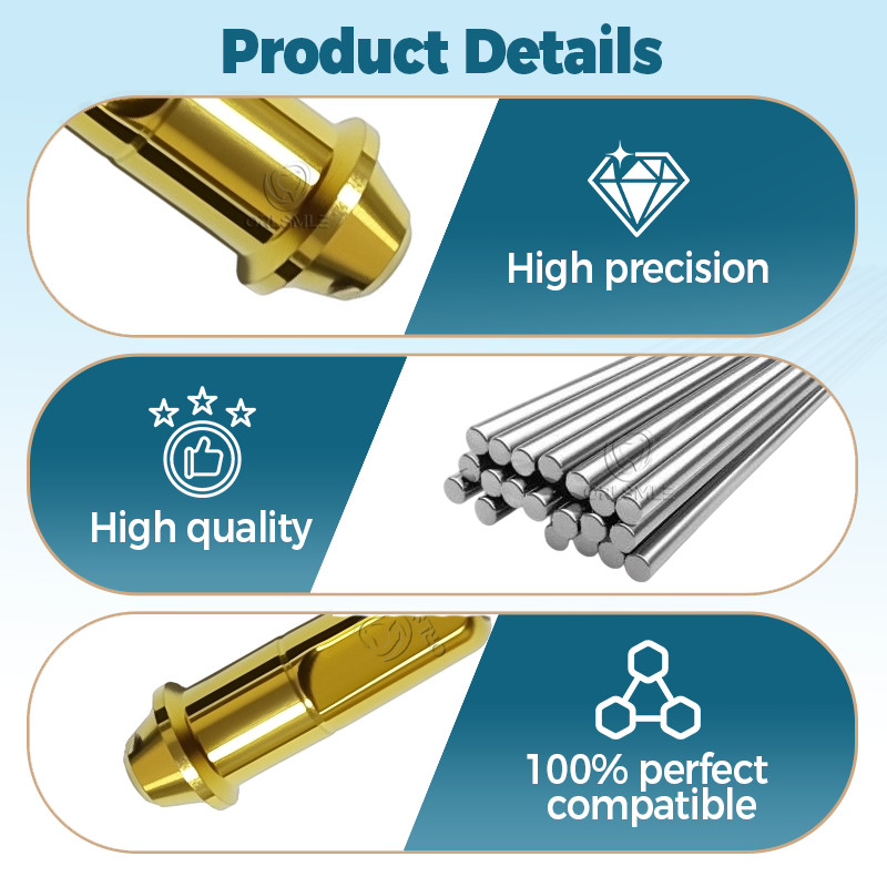 5 pcs CAD/CAM digital model analog for MU fit to MIS Seven platform D4.8mm
