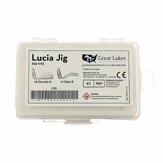 Lucia Jig Measurement Guide for Center Ratio Registration and Bite Position