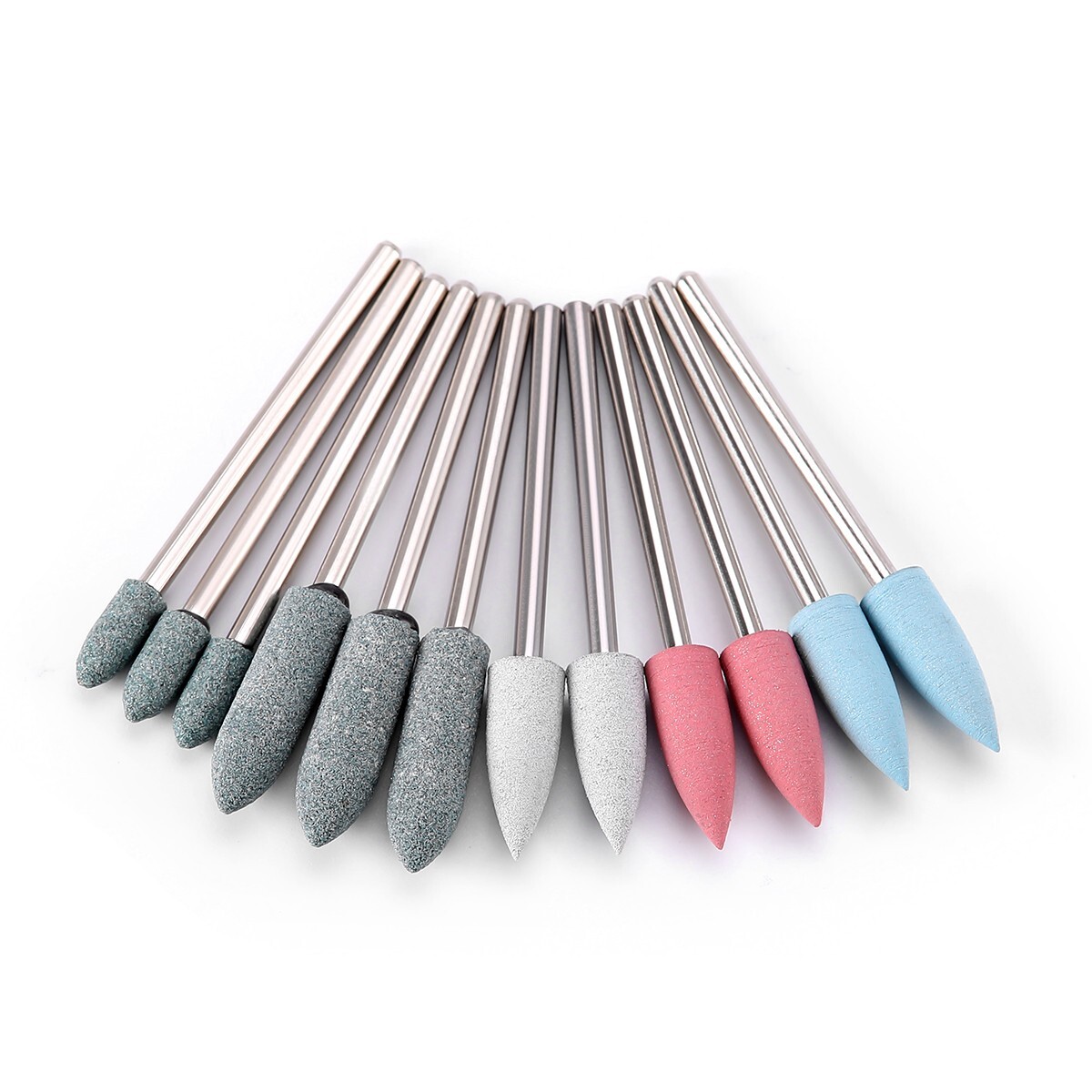 Dental Diamond Burs Polishing Brushes HP Polishers Stone Silicon Wheel Discs Kit