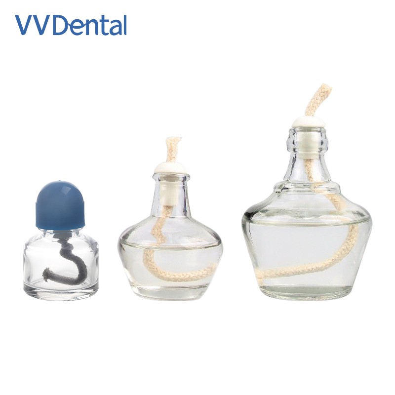 30/60/150ml Dental Alcohol Lamp Burner Chemical Wax Type Alcohol Light Heating