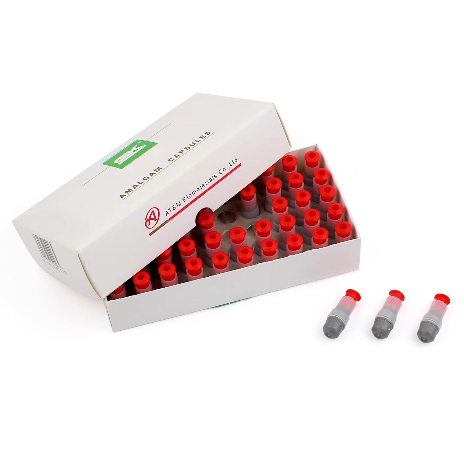 Dental Alloy Amalgam, 1 / 2 / 3 Spill Regular Set, 500 or 50 Capsules, Zinc Free