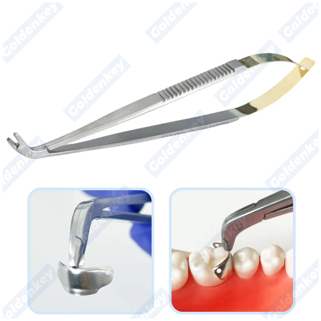 Dental Matrix Forceps Holder Clamp Matrices Tweezer Matrix Bands Placing Plier