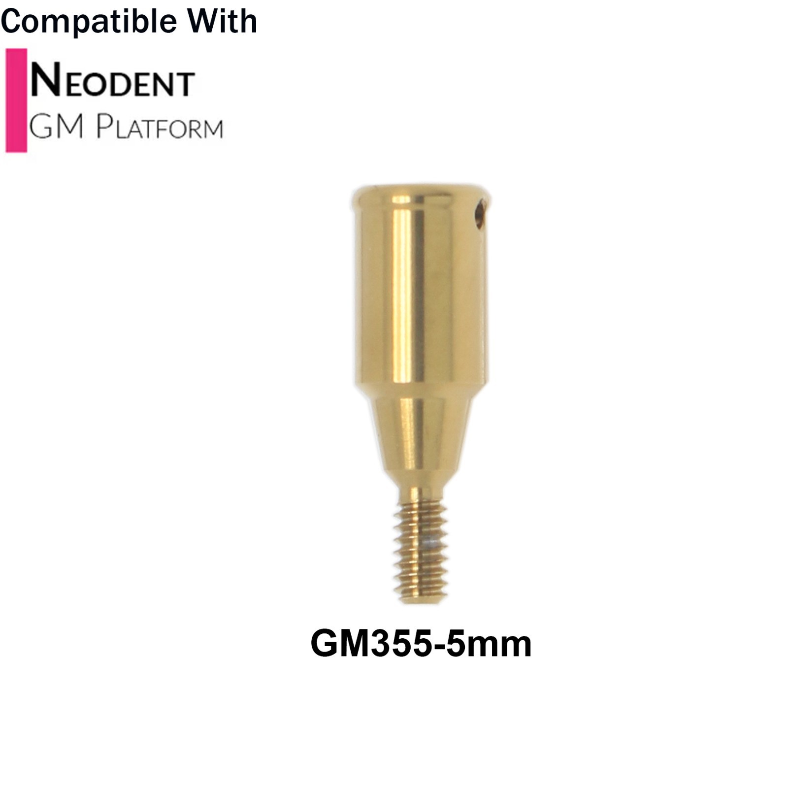 Dental Overdenture Locator Abutment 1-6mm & Male Cap Kit For NEODENT GRAND MORSE
