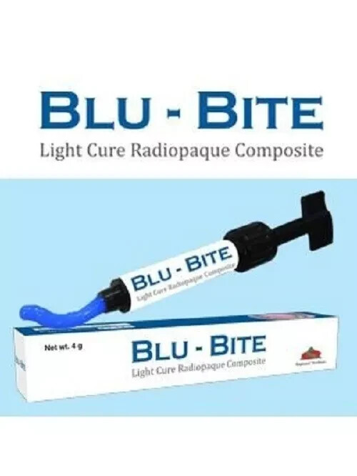 Dental Anabond Blu-Bite Light Cure Radiopaque Composite 1 x 4gm [FREE SHIP]