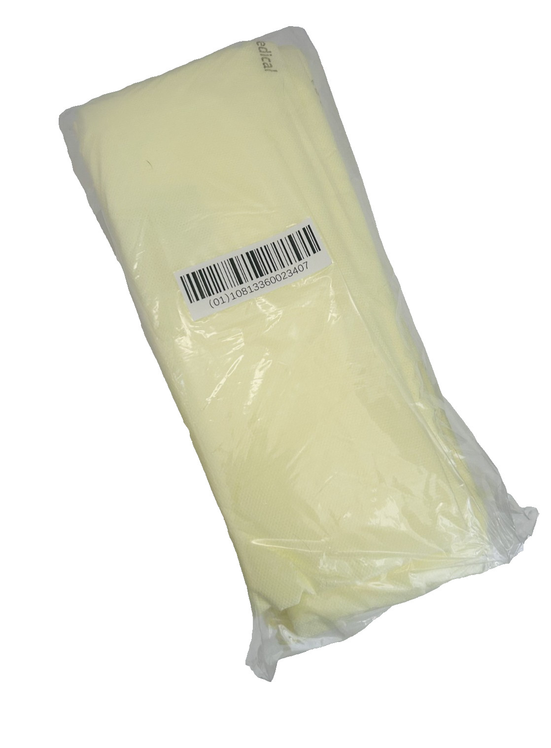 #NEW Lot of 10 Protexer Open Back Gown Ref: ICP-8150 universal size yellow