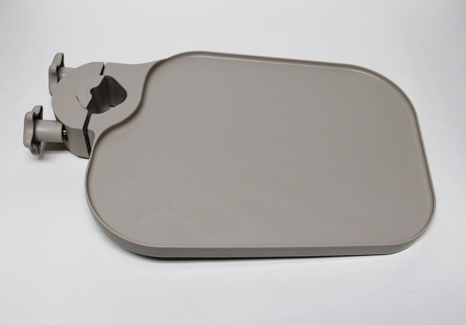 TPC Post Mounted Utility Pole Post Tray Shelf Table Dental Medical Beige x2