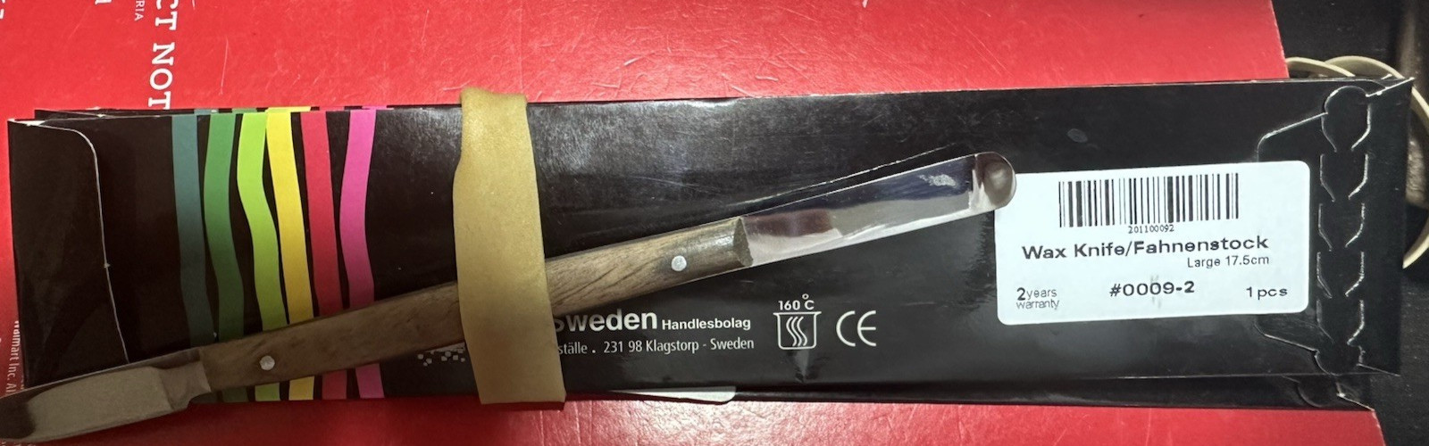 G.O Sweden Wax Knife Large 17.5cm