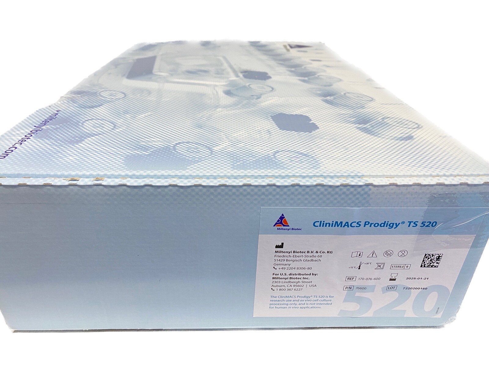 MILTENYI BIOTEC CliniMACS Prodigy TS520 Single-Use Tubing Set 170-076-600