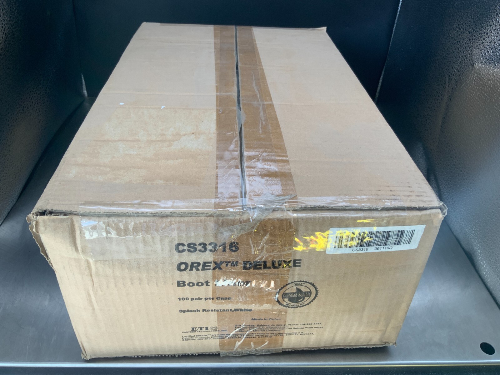 Case of 100 Orex CS3316 Deluxe Splash Resistant Boot Liner