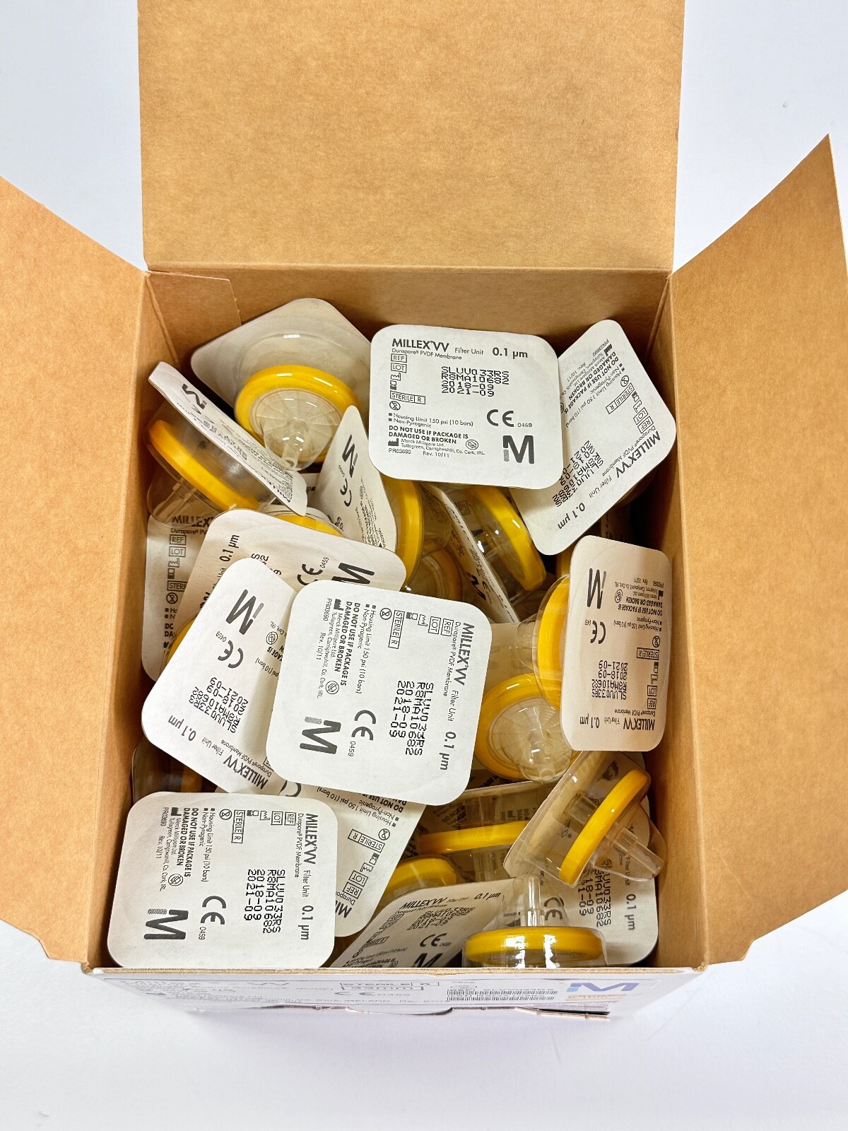MILLIPORE Polyethersulfone 33μm Millex Hydrophilic Filter Unit SLVV033RS (49/pk)
