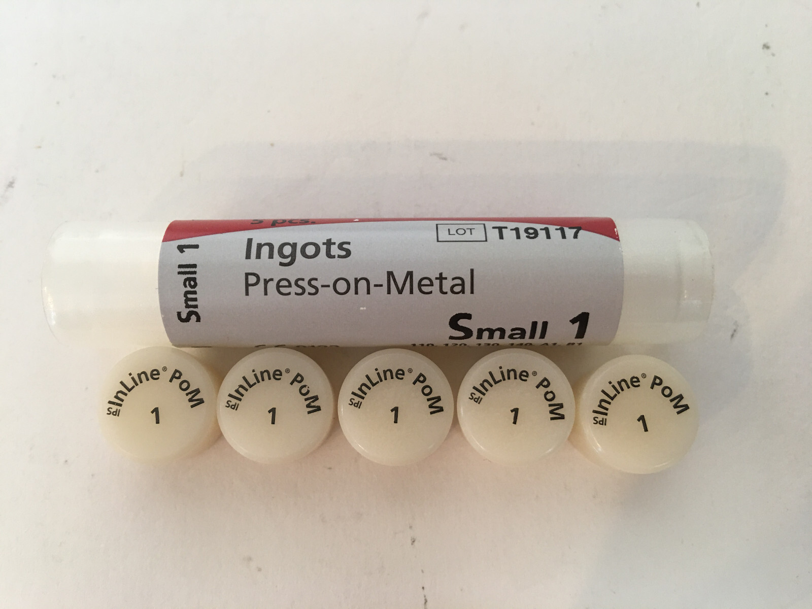 Ivoclar Inline POM Press On Metal Ingots Dental Lab KK408