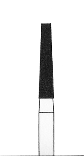 SUPÉR Multi-Use Diamond Burs Flat End Taper 847/016F FINE Grit (30 Burs)