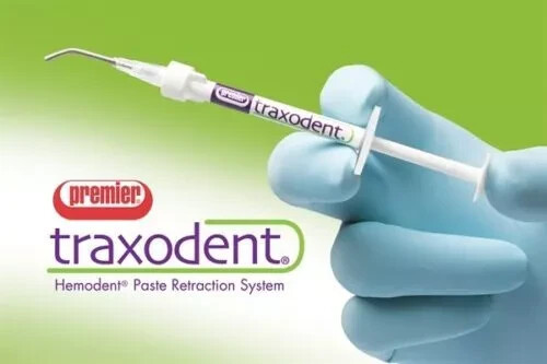 PREMIER Traxodent Hemodent Paste Retraction System (Syringes + Applicator Tips)