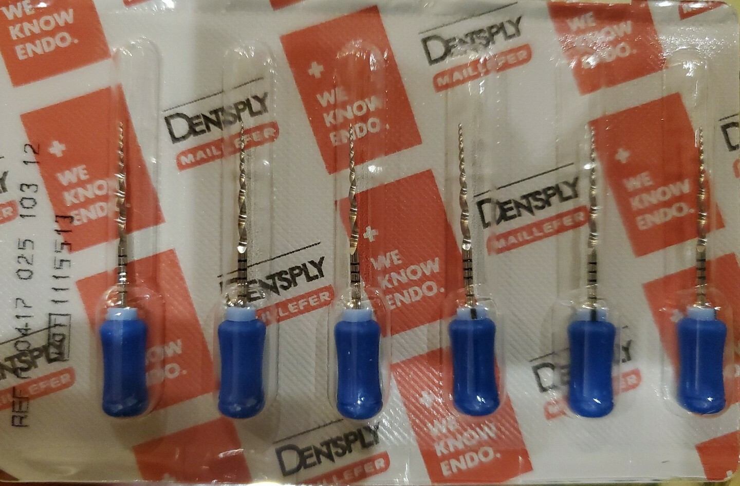 Hand Use Dental Dentsply ProTaper Universal NiTi Files 25 mm F3