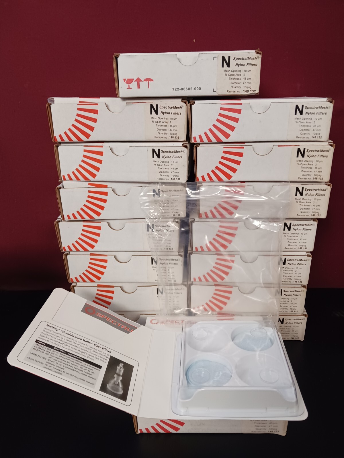 Spectrum Spectra/mesh 148-132 NYLON 47MM 10µm 10/PKG Macroporous Filters