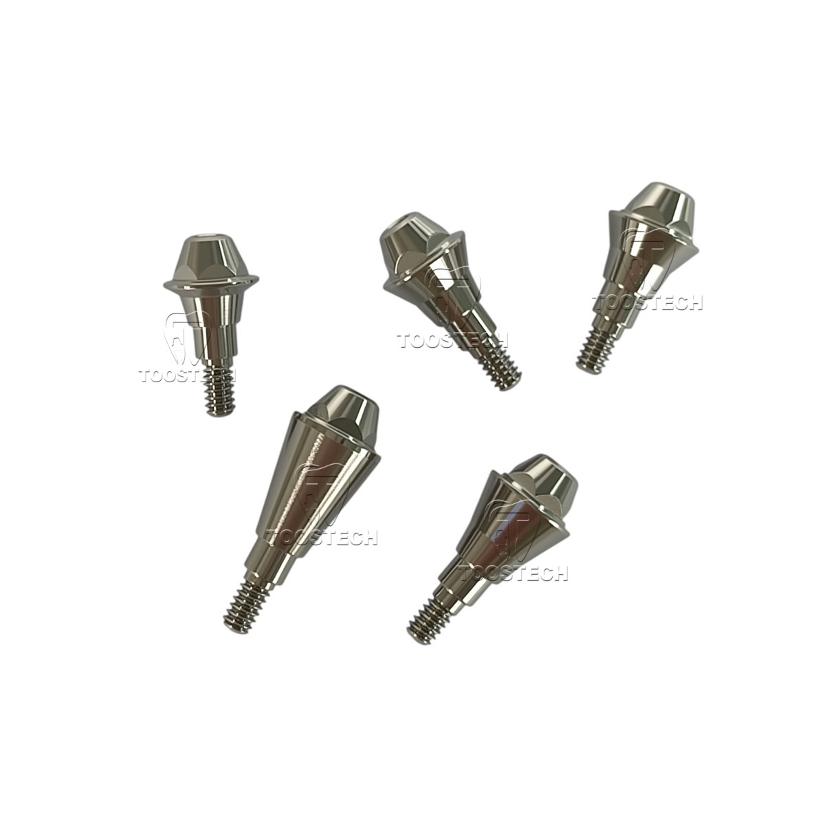 10pcs Multi unit straight abutment Straight MU abutment fits to ICX D4.8 GH1-4mm