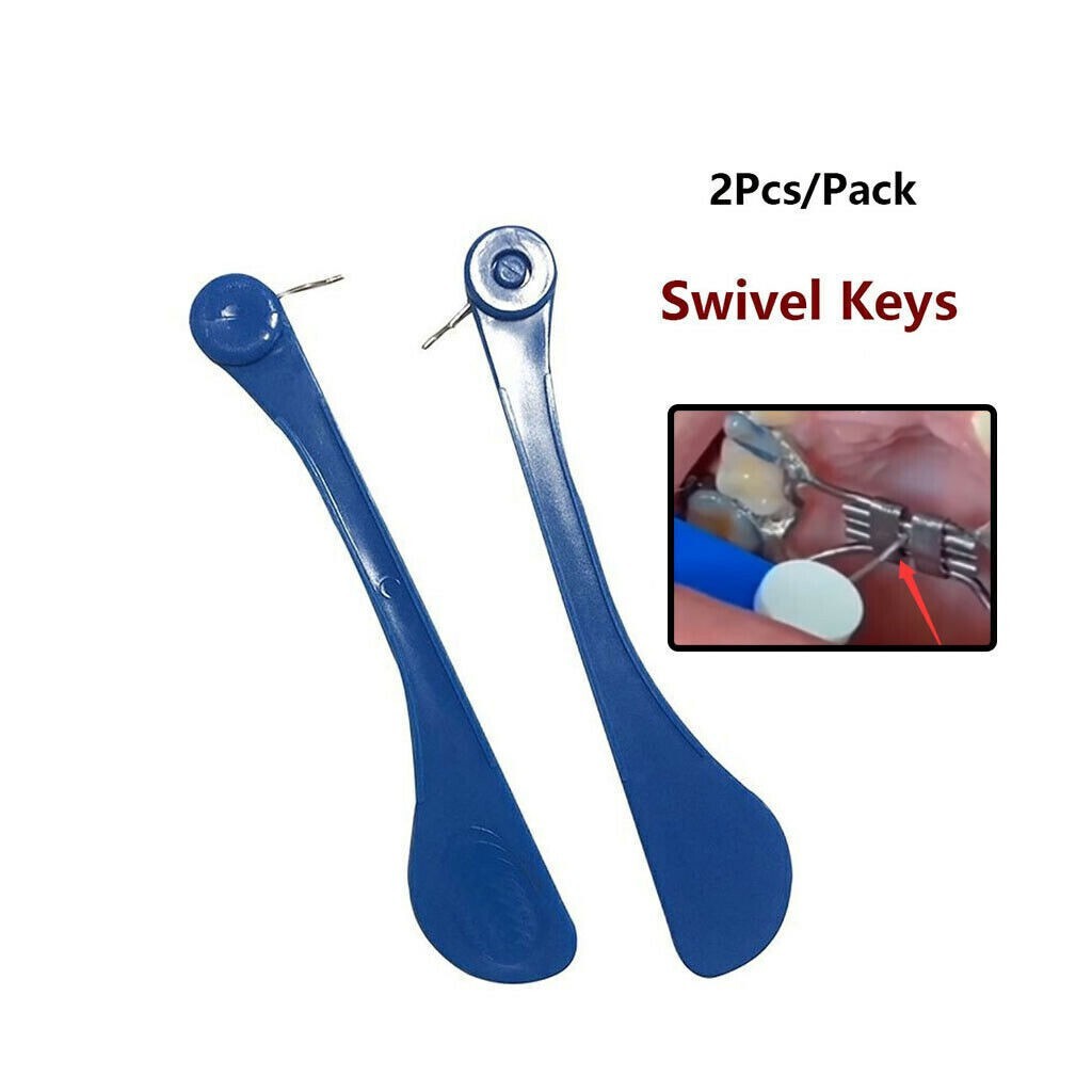 Dental Orthodontic Rapid Palatal Expander Expansion Screw Swivel Keys 8mm~13mm