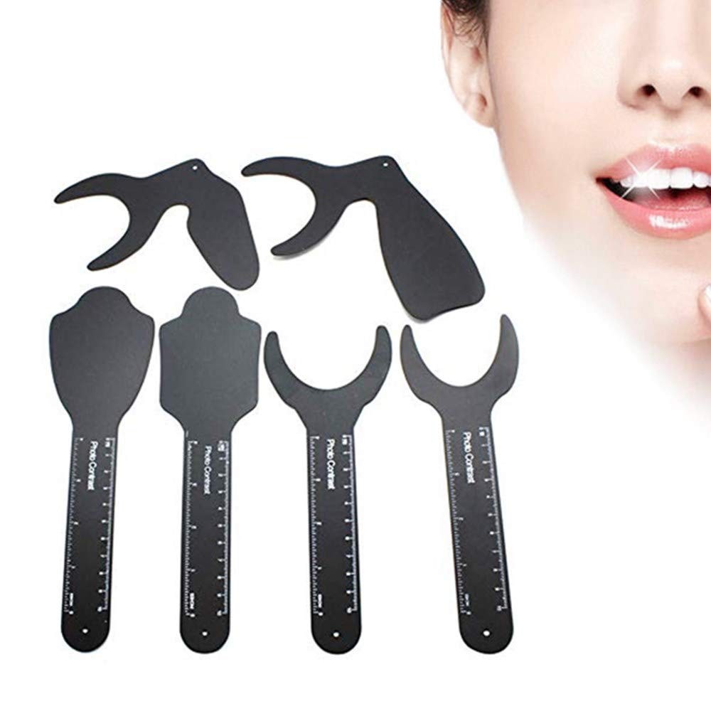 PROTECTOR 6 Pcs Dental Contraster Intraoral Photographic Black…