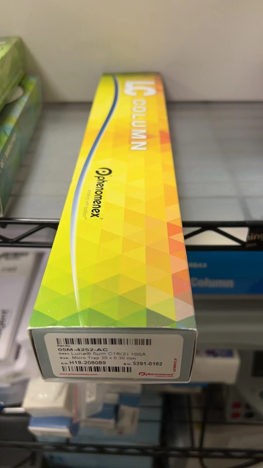New! Phenomenex Luna 5µm C18(2) 100Å, Micro Trap 20 x 0.30 mm, 3/Pk, 05M-4252-AC